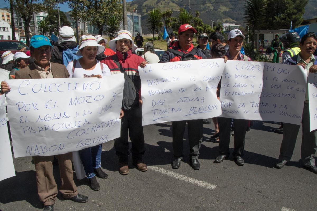 PREGUNTA PARA CONSULTA POPULAR EN EL AZUAY